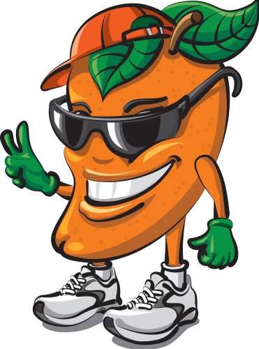 MangoBook mango mascot